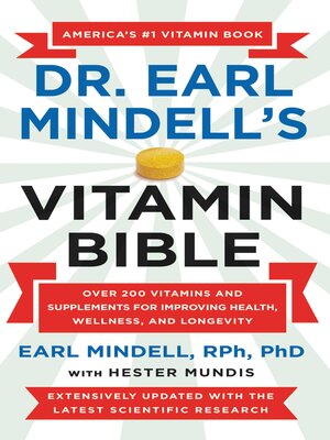 cover image of Earl Mindell's New Vitamin Bible